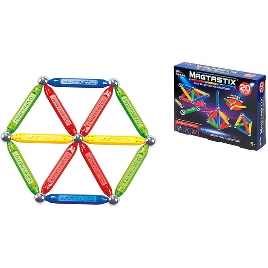 MAGTASTIX CONSTRUCCIÓN MAGNÉTICA 20 PZAS image 2