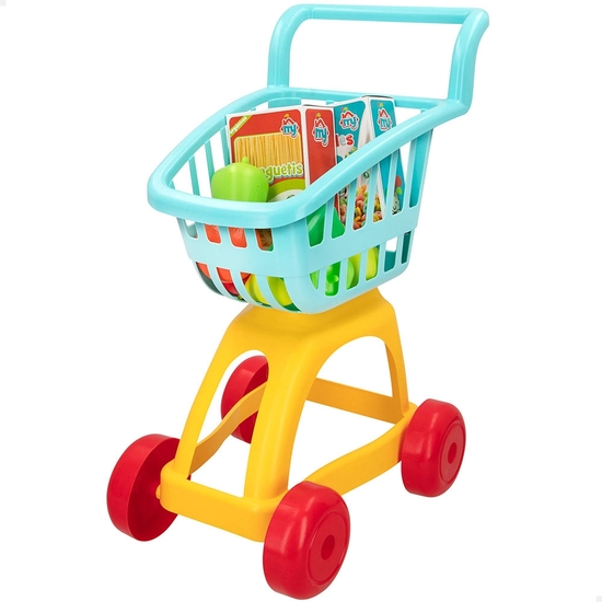 CARRITO SUPERMERCADO CON ACCESORIOS 54X41X30 image 0