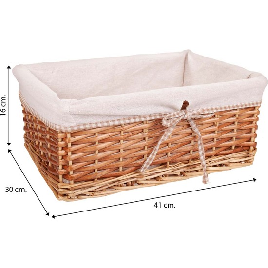 WILLOW LAUNDRY HAMPER WITH 2 BASKETS image 3