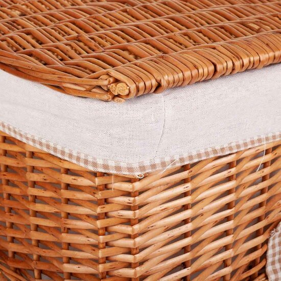 WILLOW LAUNDRY HAMPER WITH 2 BASKETS image 8