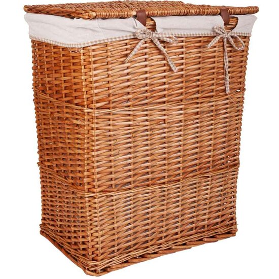 WILLOW LAUNDRY HAMPER WITH 2 BASKETS image 9