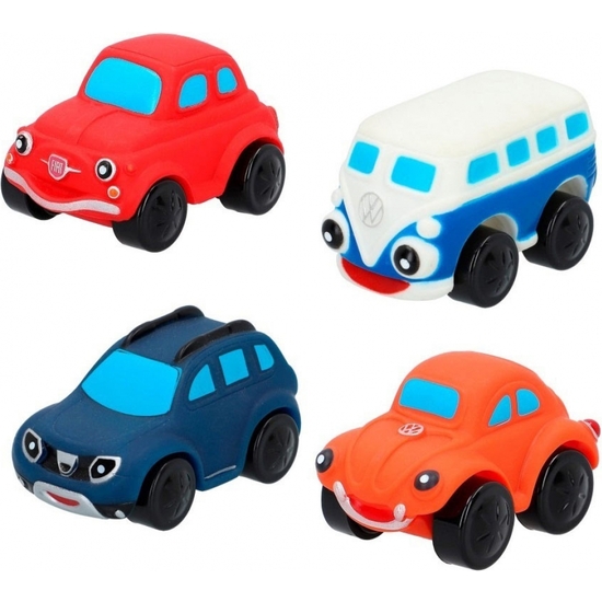 PACK 4 COCHES BLANDITOS PREESC.MOTORTOWN image 0