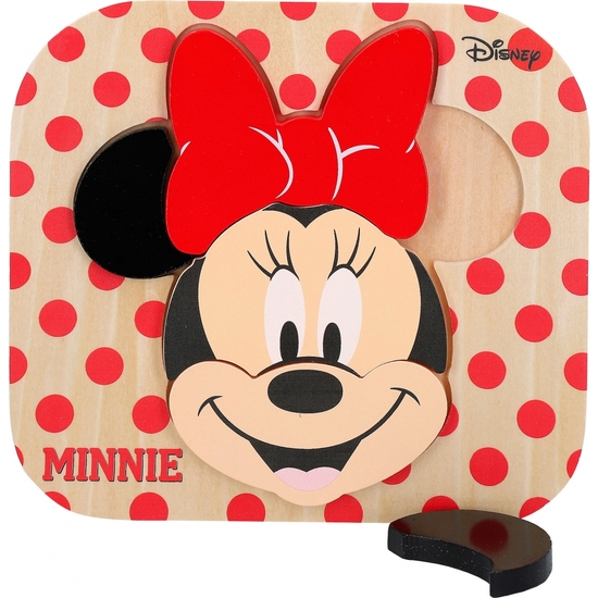 MINNIE PUZZLE ENCAJABLE MADERAECO6P21X20 image 0