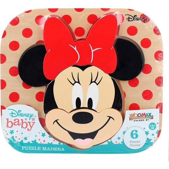 MINNIE PUZZLE ENCAJABLE MADERAECO6P21X20 image 1