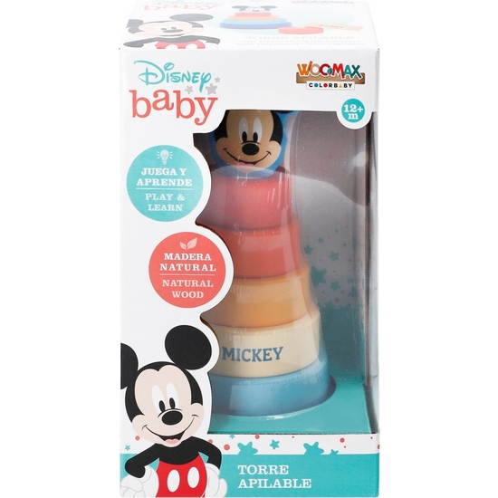 MICKEY JUEGO APILABLES MADERA ECO 20CM image 1