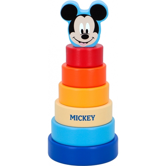 MICKEY JUEGO APILABLES MADERA ECO 20CM image 2