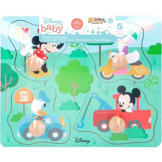 DISNEY ENCAJES PUZZLE MADERA ECO 30X25 image 2