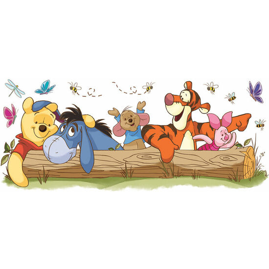 VINILO DECORATIVO DIVERSION AL AIRE LIBRE WINNIE THE POOH DISNEY image 0