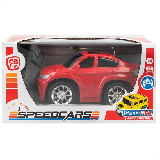 COCHE RADIOCONTROL SPEED&GO 14 CM 2 COLORES image 1