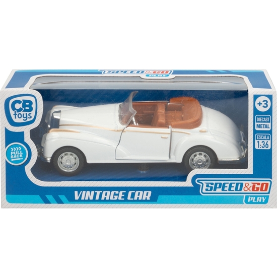 COCHE COLECCIÓN METAL FRICCIÓN RETRO 11 CM ESCALA 1:36 SURTIDOS image 6