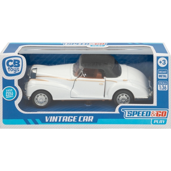 COCHE COLECCIÓN METAL FRICCIÓN RETRO 11 CM ESCALA 1:36 SURTIDOS image 7