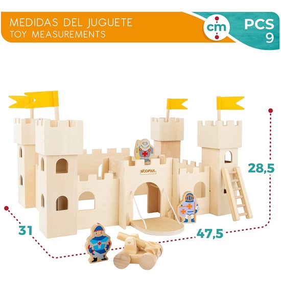 CASTILLO MADERA ECO 27X31X28 image 2