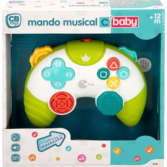 MANDO VIDEOJUEGOS PREESCOLAR MÚSICA Y LUCES 20X19X6 image 1