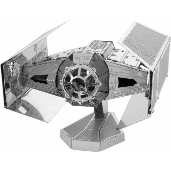 MAQUETA METAL DARTH VADER TIE FIGHTER STAR WARS METAL EARTH image 0