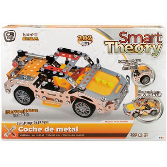 CONSTRUCCIÓN MECANO METAL COCHE 202 PIEZAS 34X24X5 image 0