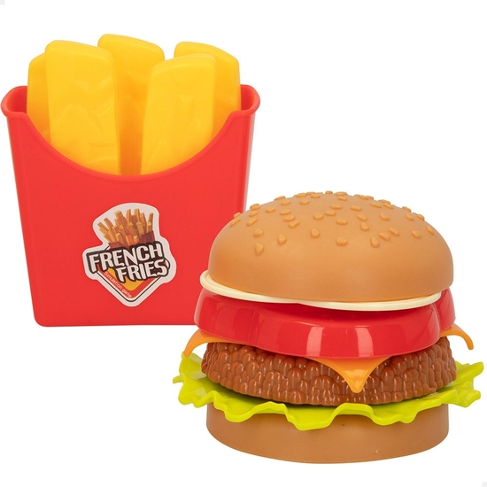 SET ALIMENTOS BURGUER 13 PIEZAS 21X10X8 image 1