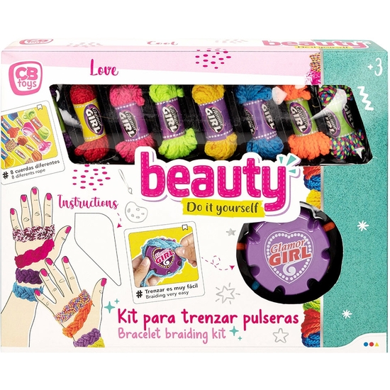 KIT PARA CREAR PULSERAS CON TRENZADOR BEAUTY image 0