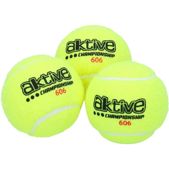 BOTE 3 PELOTAS PADEL 8 CM DIÁMETRO image 1