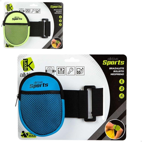 BRAZALETE NEOPRENO CON BOLSILLO SPORT 3 COL image 1