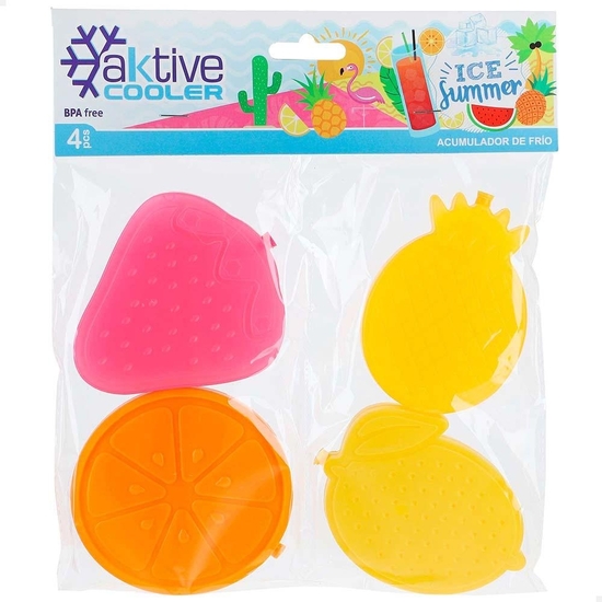 PACK 4 ACUMULADORES FRÍO FRUTAS. BLISTER 26X21 image 0