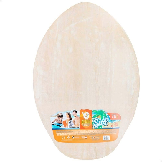 TABLA SURF MADERA BASE EVA 76 CM 2 COLORES image 3