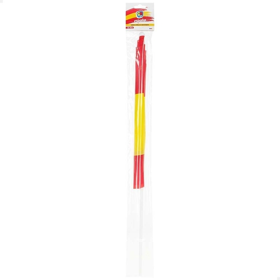 BANDERA ESPAÑA 30X45 CON MÁSTIL image 1