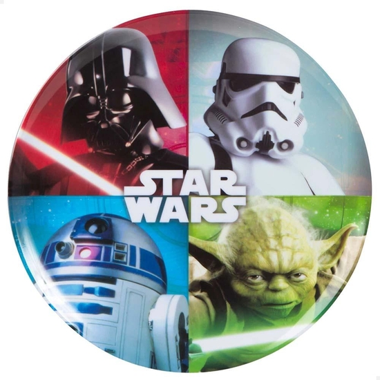 STAR WARS PLATO MELAMINA 20 CM image 0