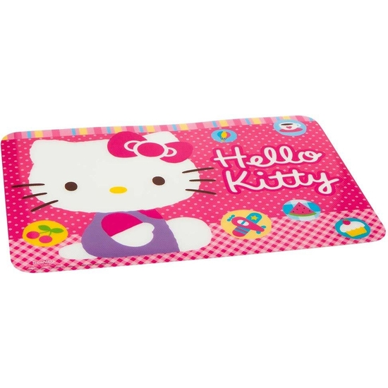 HELLO KITTY MANTEL PLÁSTICO 42X30 CM image 0