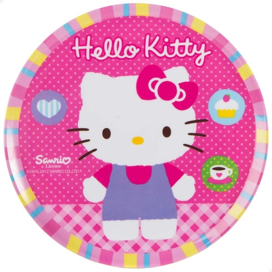 HELLO KITTY PLATO MELAMINA 20 CM image 0