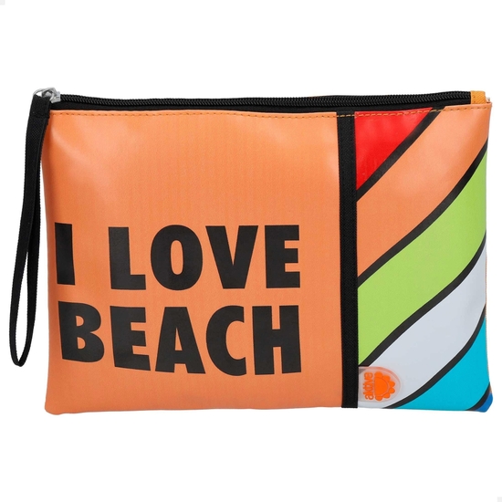 BOLSITO PLAYA I LOVE BEACH 27X20 image 1