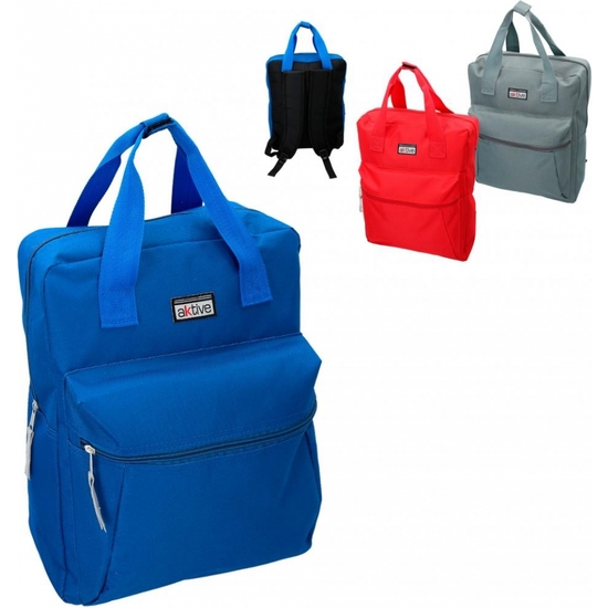 MOCHILA ESPALDERA Y ASAS 38X30 - 3 COL image 0