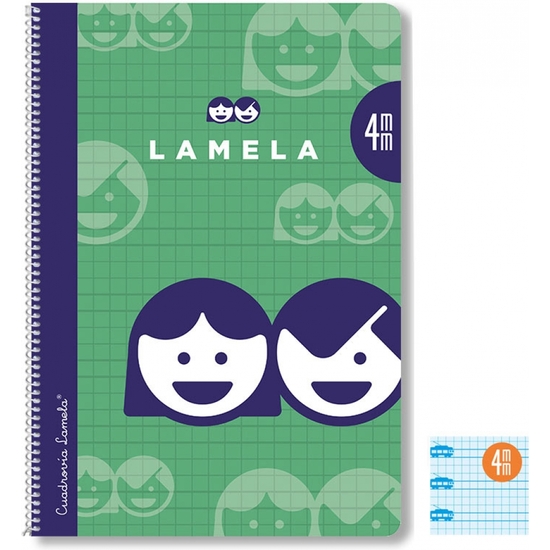 BLOC LAMELA FOLIO 80H CUADRICULA 4MM image 0