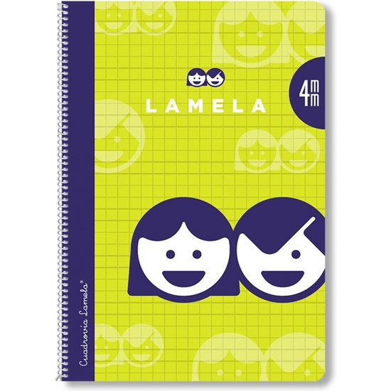 BLOC LAMELA FOLIO 80H CUADRICULA 4MM image 1