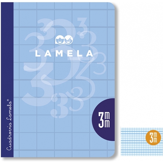 CUADERNO LAMELA 1/4 50H CUADRICULA 3MM image 0