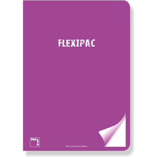 PACK 6 CUADERNO FLEXIPAC A4 90 GR 48 HOJAS LISO image 4