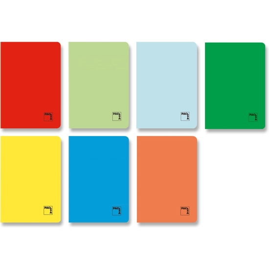 PACK 10 CUADERNO GOFRADO 50 HOJAS 70 GR FOLIO RAYADO image 1