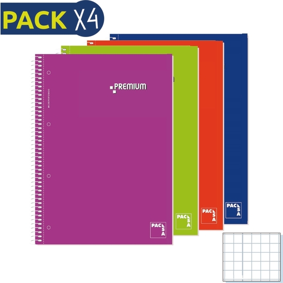 PACK 4 BLOC 70 GR FORRADA MICRO A-4 160 HJ CN image 0