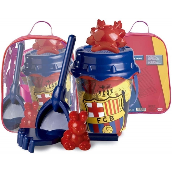 F.C.BARCELONA MOCHILA SET CUBO+ACC.32X24 image 0