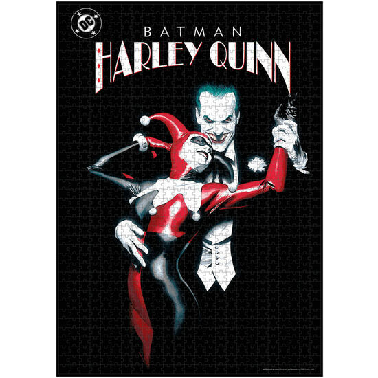 PUZZLE JOKER AND HARLEY QUINN DC COMICS 1000PZS image 0