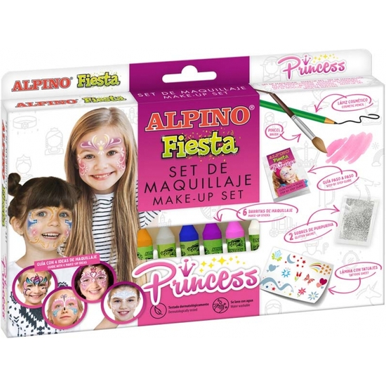 SET MAQUILLAJE PRINCESS COMPLETO ALPINO image 0