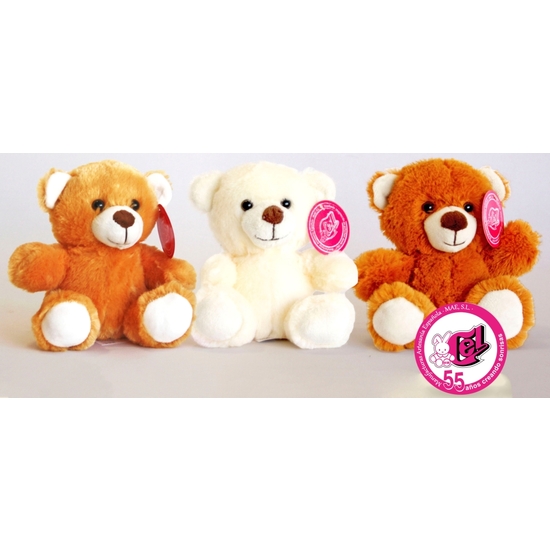 OSITO PELUCHES 18 CM 3 COLORES image 0