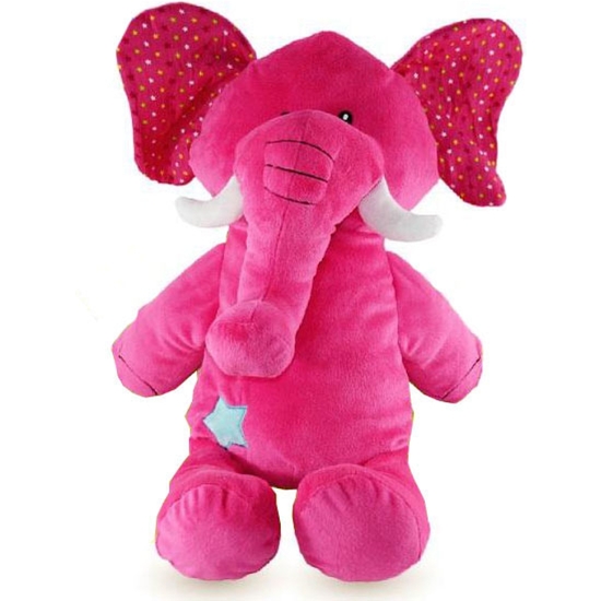 ELEFANTE PELUCHE GRANDE 57 CM 4 COLORES  image 0