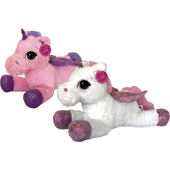 PELUCHE UNICORNIO 45 CM. - 2 COLORES image 0