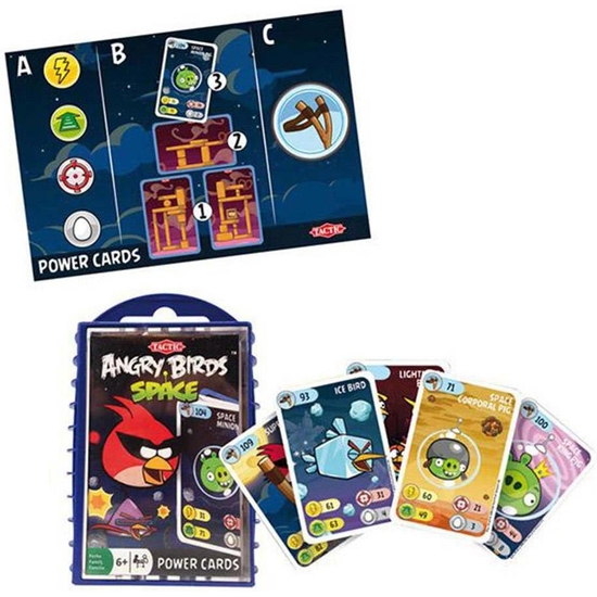 ANGRY BIRDS JUEGO CARTAS-NAIPES image 0