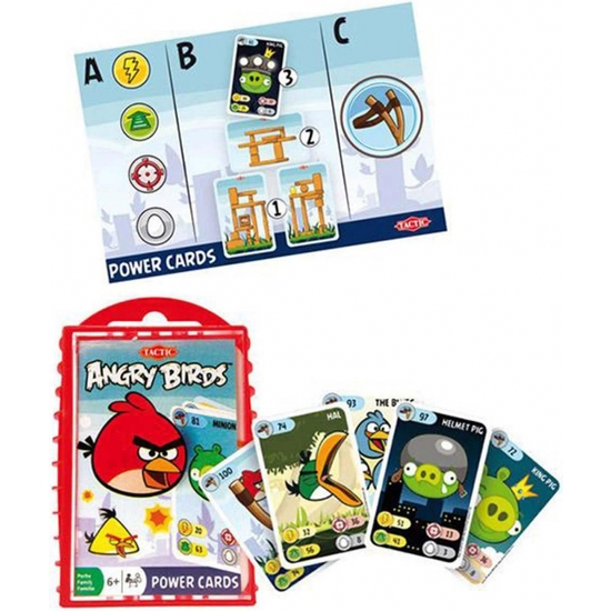 ANGRY BIRDS JUEGO CARTAS-NAIPES image 1