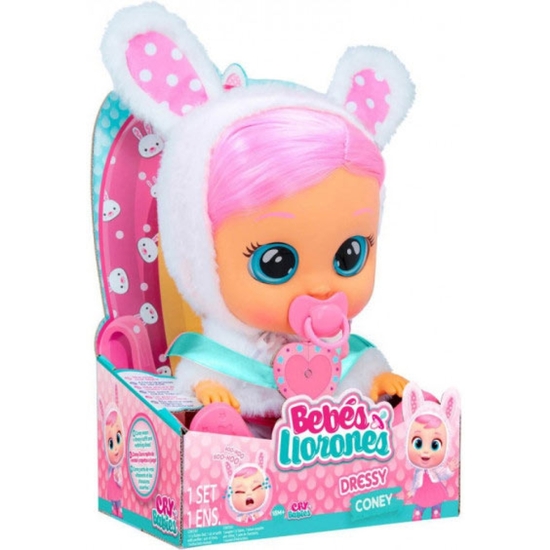 BEBÉS LLORONES DRESSY CONEY CON PELO image 1