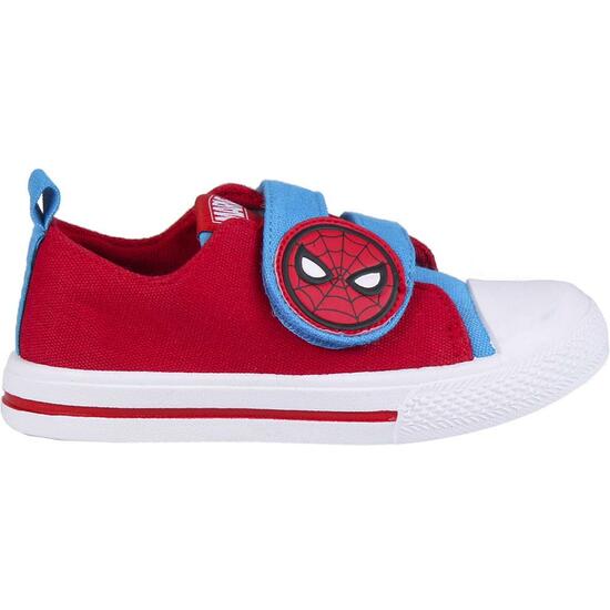 ZAPATILLA LONETA SUELA PVC ALGODÓN SPIDERMAN RED image 0