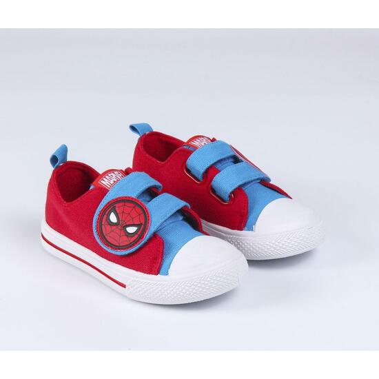 ZAPATILLA LONETA SUELA PVC ALGODÓN SPIDERMAN RED image 2