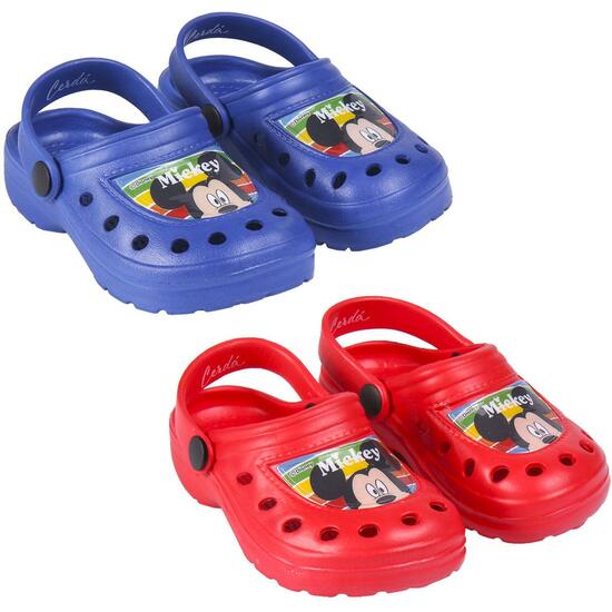 ZUECOS EVA MICKEY RED image 0
