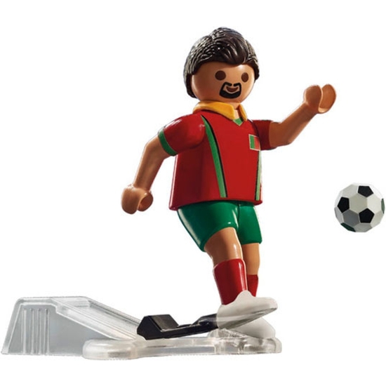 PLAYMOBIL FÚTBOL JUGADOR DE FÚTBOL PORTUGAL image 1